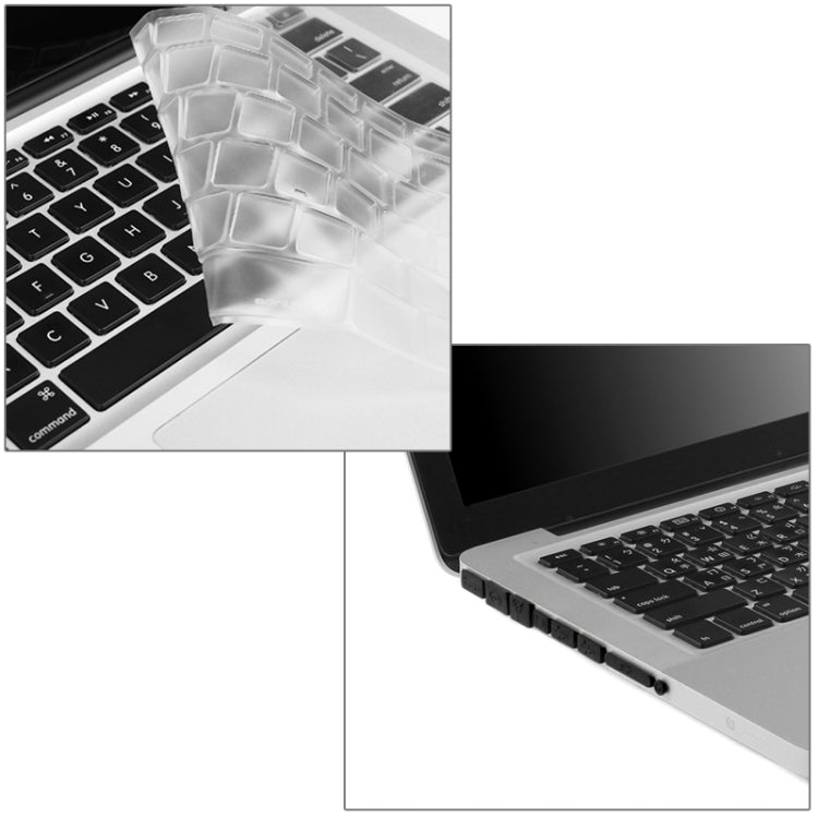 ENKAY for Macbook Pro 15.4 inch (US Version) / A1286 Hat-Prince 3 in 1 Frosted Hard Shell Plastic Protective Case with Keyboard Guard & Port Dust Plug(Dark Blue) - MacBook Pro Cases by ENKAY | Online Shopping UK | buy2fix