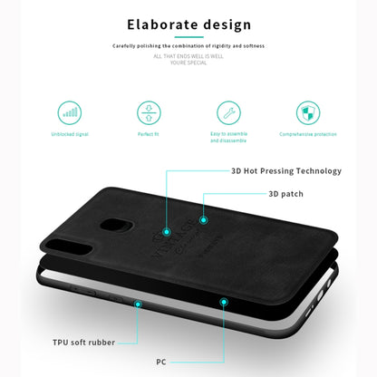 PINWUYO Shockproof Waterproof Full Coverage PC + TPU + Skin Protective Case for Galaxy A20E (Black) - Galaxy Phone Cases by PINWUYO | Online Shopping UK | buy2fix