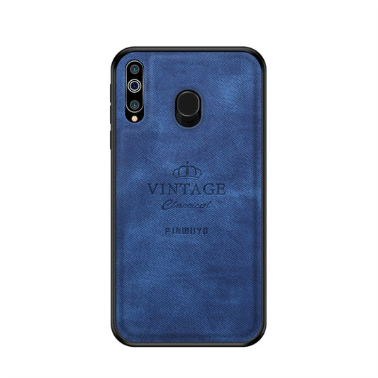 PINWUYO Shockproof Waterproof Full Coverage PC + TPU + Skin Protective Case for Galaxy M30 (Blue) - Galaxy Phone Cases by PINWUYO | Online Shopping UK | buy2fix