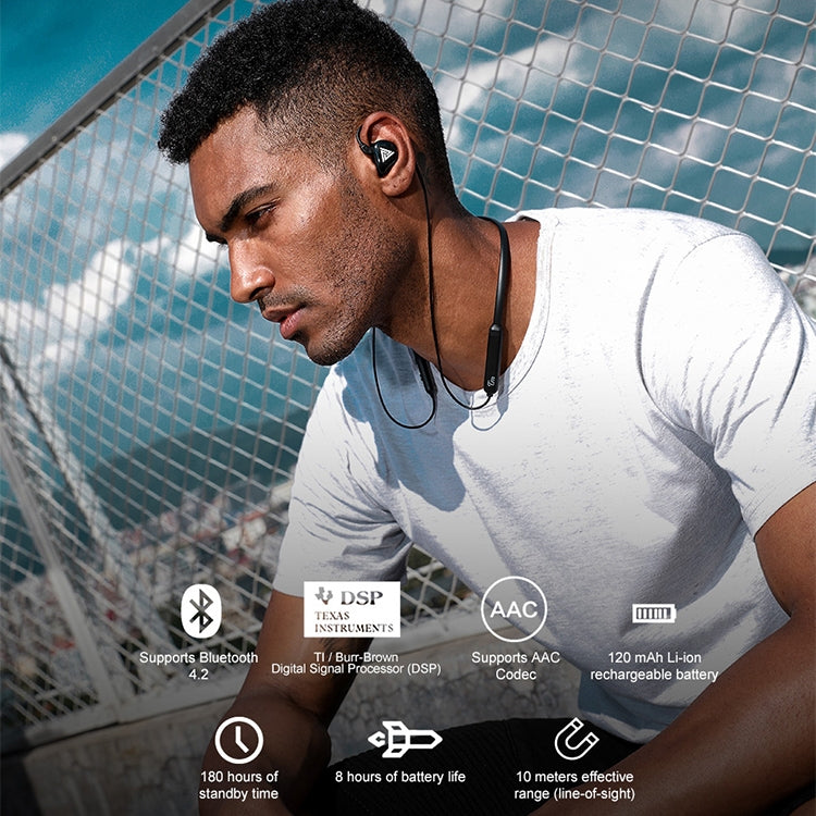 QKZ VK1 VK2 VK6 V80 Headset Bluetooth Upgrade Line 0.75 Plug and Play Sports Stereo Light Hanging Ears - Cable & Splitter by QKZ | Online Shopping UK | buy2fix