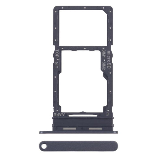 For Samsung Galaxy A16 SM-A165F Original SIM Card Tray + SIM / Micro SD Card Tray (Black) - Galaxy A Series Parts by buy2fix | Online Shopping UK | buy2fix