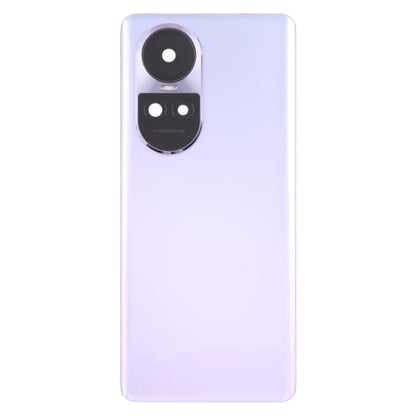 For OPPO Reno10 Pro Global Original Battery Back Cover with Camera Lens Cover(Purple) - Back Cover by buy2fix | Online Shopping UK | buy2fix