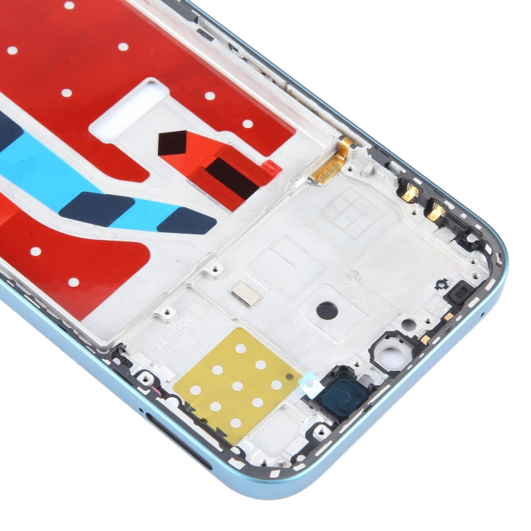 For Honor X8b Original Middle Frame Bezel Plate (Blue) - Full Housing Cover by buy2fix | Online Shopping UK | buy2fix