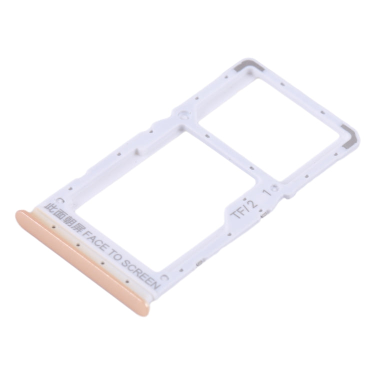 For Xiaomi Redmi Note 12 5G SIM Card Tray + SIM / Micro SD Card Tray (Pink) - Card Tray by buy2fix | Online Shopping UK | buy2fix