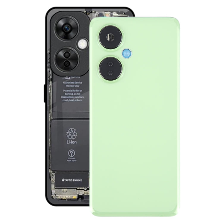 For OnePlus Nord CE 3 Lite Original Battery Back Cover with Camera Lens Cover(Green) - Back Cover by buy2fix | Online Shopping UK | buy2fix