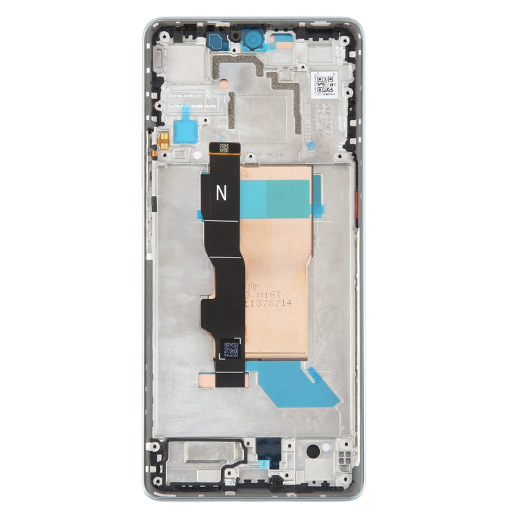 For Xiaomi Poco F5 Original AMOLED Material LCD Screen Digitizer Full Assembly with Frame (Blue) - LCD Screen by buy2fix | Online Shopping UK | buy2fix