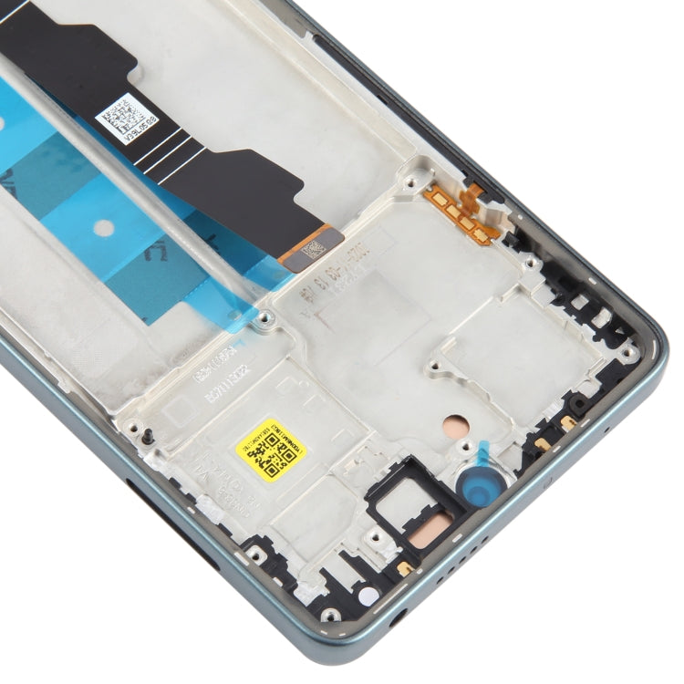 For Xiaomi Poco M6 Pro 4G Original AMOLED Material LCD Screen Digitizer Full Assembly with Frame (Blue) - LCD Screen by buy2fix | Online Shopping UK | buy2fix