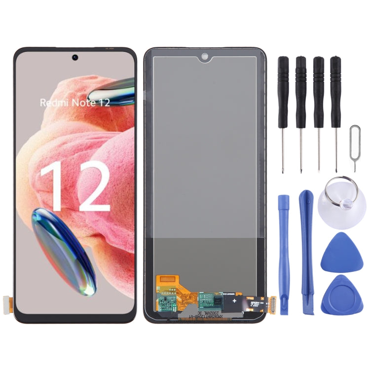 For Xiaomi Redmi Note 12 4G TFT LCD Screen with Digitizer Full Assembly, Not Supporting Fingerprint Identification - LCD Screen by buy2fix | Online Shopping UK | buy2fix