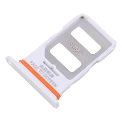 For Xiaomi Poco X6 5G Original SIM Card Tray + SIM Card Tray (White) - For TCL by buy2fix | Online Shopping UK | buy2fix