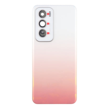 For OPPO Reno12 Global Original Battery Back Cover with Camera Lens Cover(Red) - Back Cover by buy2fix | Online Shopping UK | buy2fix