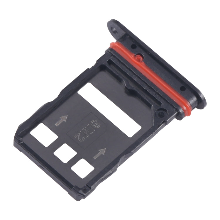 For ZTE nubia Red Magic 9 Pro NX769J SIM Card Tray + SIM Card Tray (Black) - For ZTE by buy2fix | Online Shopping UK | buy2fix