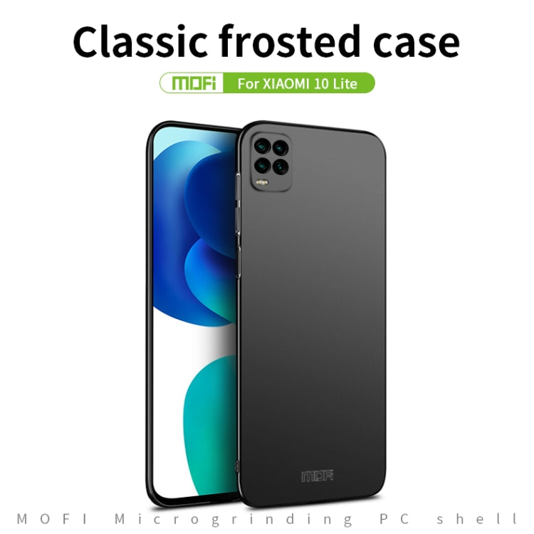 For Xiaomi Mi 10 Lite MOFI Frosted PC Ultra-thin Hard Case(Red) - Xiaomi Cases by MOFI | Online Shopping UK | buy2fix