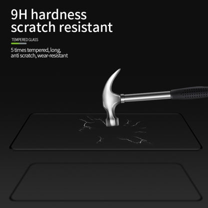 For vivo X50 Pro PINWUYO 9H 3D Hot Bending Tempered Glass Film(Black) - vivo Tempered Glass by PINWUYO | Online Shopping UK | buy2fix