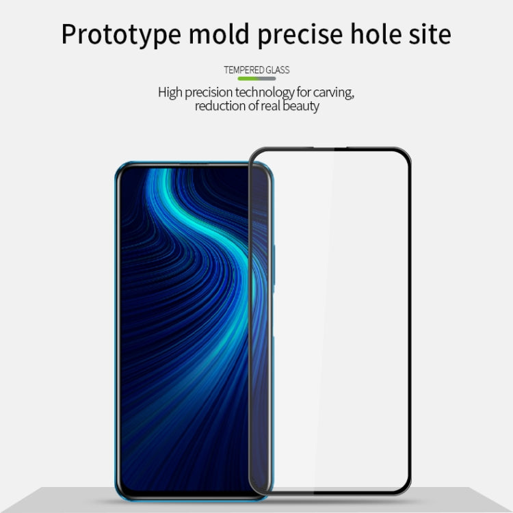 For Huawei Honor X10 PINWUYO 9H 3D Curved Full Screen Explosion-proof Tempered Glass Film(Black) - Honor Tempered Glass by PINWUYO | Online Shopping UK | buy2fix