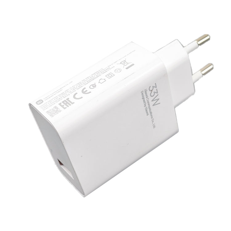 Original Xiaomi MDY-11-EZ 33W USB Fast Charge Charger, EU Plug - USB Charger by Xiaomi | Online Shopping UK | buy2fix