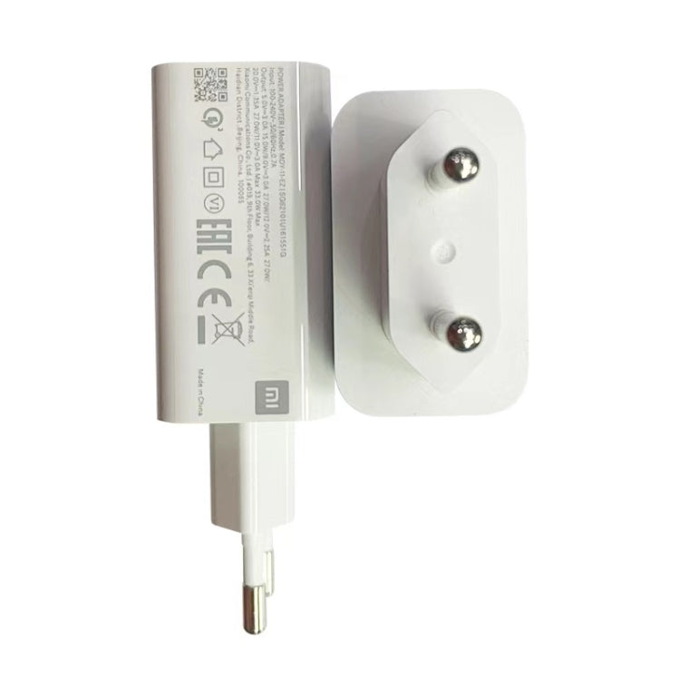 Original Xiaomi MDY-11-EZ 33W USB Fast Charge Charger, EU Plug - USB Charger by Xiaomi | Online Shopping UK | buy2fix