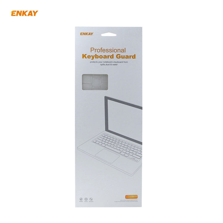 ENKAY Soft TPU Keyboard Protector Film for MacBook Pro 16 inch A2141 / Pro 13.3 inch A2289 & A2251 & A2338 (2020), EU Version - Keyboard Protector by ENKAY | Online Shopping UK | buy2fix