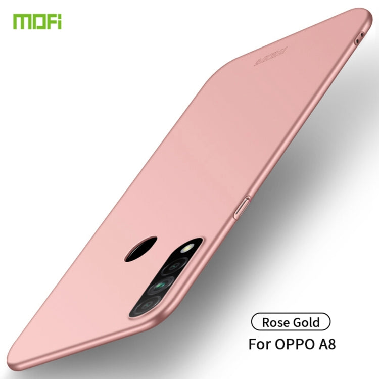 For OPPO A8 MOFI Frosted PC Ultra-thin Hard Case(Rose Gold) - OPPO Cases by MOFI | Online Shopping UK | buy2fix