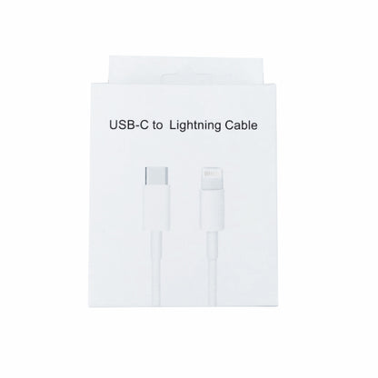 XJ-61 12W USB-C / Type-C to 8 Pin PD Fast Charging Cable, Cable Length:1m - Normal Style Cable by buy2fix | Online Shopping UK | buy2fix