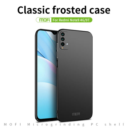 For Xiaomi Redmi 9T / Note9 4G / 9 Power MOFI Frosted PC Ultra-thin Hard Case(Blue) - Xiaomi Cases by MOFI | Online Shopping UK | buy2fix