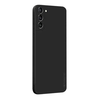 For Samsung Galaxy S21 5G PINWUYO Touching Series Liquid Silicone TPU Shockproof Case(Black) -  by PINWUYO | Online Shopping UK | buy2fix