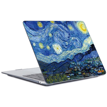 For MacBook Air 13.3 inch A1932 2018 ENKAY Hat-Prince Natural Series Laotop Protective Crystal Case(Starry Night) - MacBook Air Cases by ENKAY | Online Shopping UK | buy2fix