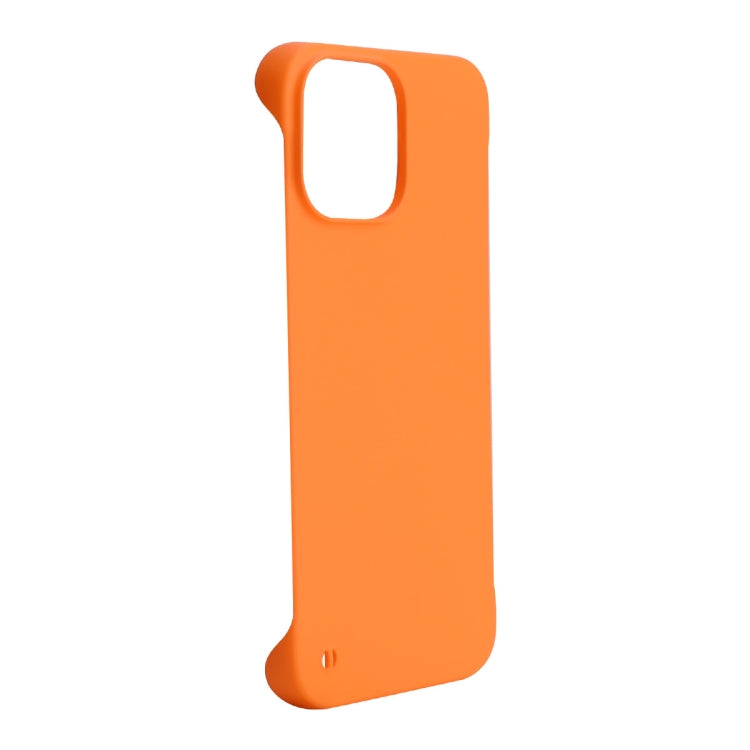 For iPhone 13 Pro Max ENKAY Matte Frameless Hard PC Case (Orange) - iPhone 13 Pro Max Cases by ENKAY | Online Shopping UK | buy2fix