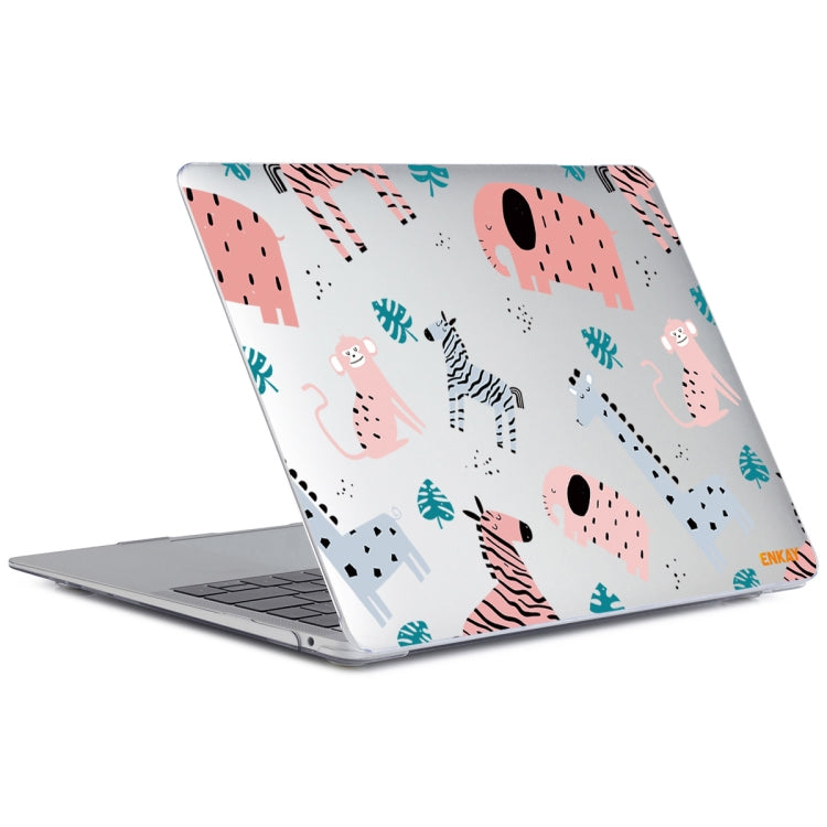 ENKAY Animal Series Pattern Laotop Protective Crystal Case For MacBook Pro 13.3 inch A2251 / A2289 / A2338 2020(Animals No.2) - MacBook Pro Cases by ENKAY | Online Shopping UK | buy2fix