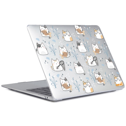 ENKAY Animal Series Pattern Laotop Protective Crystal Case For MacBook Pro 14.2 inch A2442 2021/A2779 2023(Cute Cat) - MacBook Pro Cases by ENKAY | Online Shopping UK | buy2fix