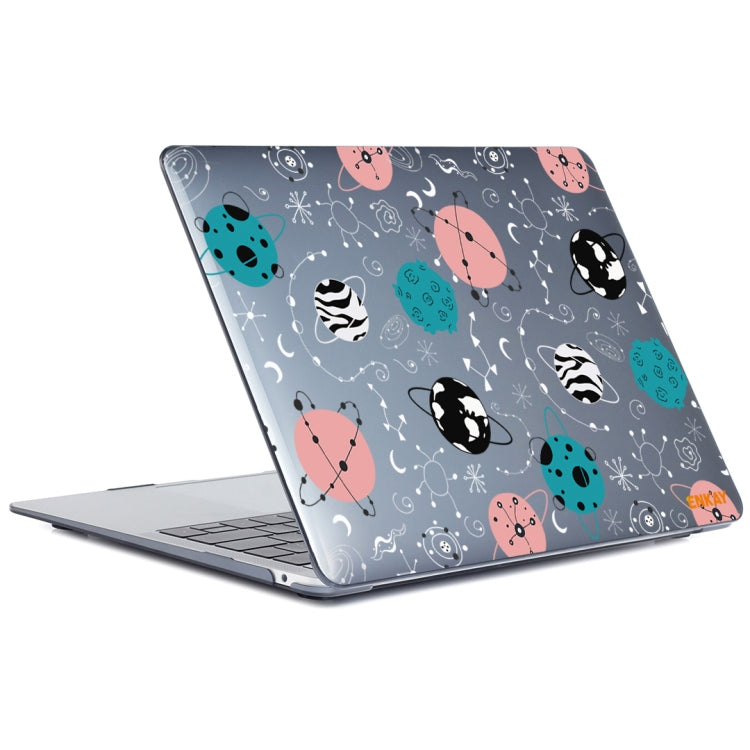 ENKAY Star Series Pattern Laotop Protective Crystal Case For MacBook Pro 15.4 inch A1707 / A1990(Geometric Planet) - MacBook Pro Cases by ENKAY | Online Shopping UK | buy2fix