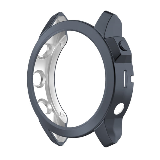 For Garmin Fenix 7 Shockproof TPU Watch Case(Grey) - Watch Cases by buy2fix | Online Shopping UK | buy2fix