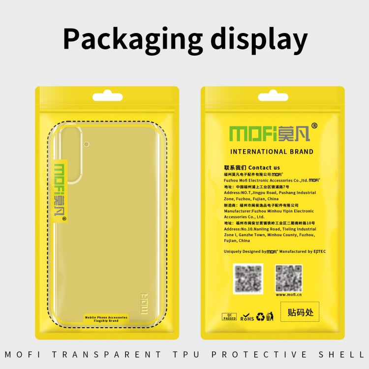 For Samsung Galaxy S20 FE / S20 FE 2022 MOFI Ming Series Ultra-thin TPU Phone Case(Transparent) - Galaxy S20 FE Cases by MOFI | Online Shopping UK | buy2fix