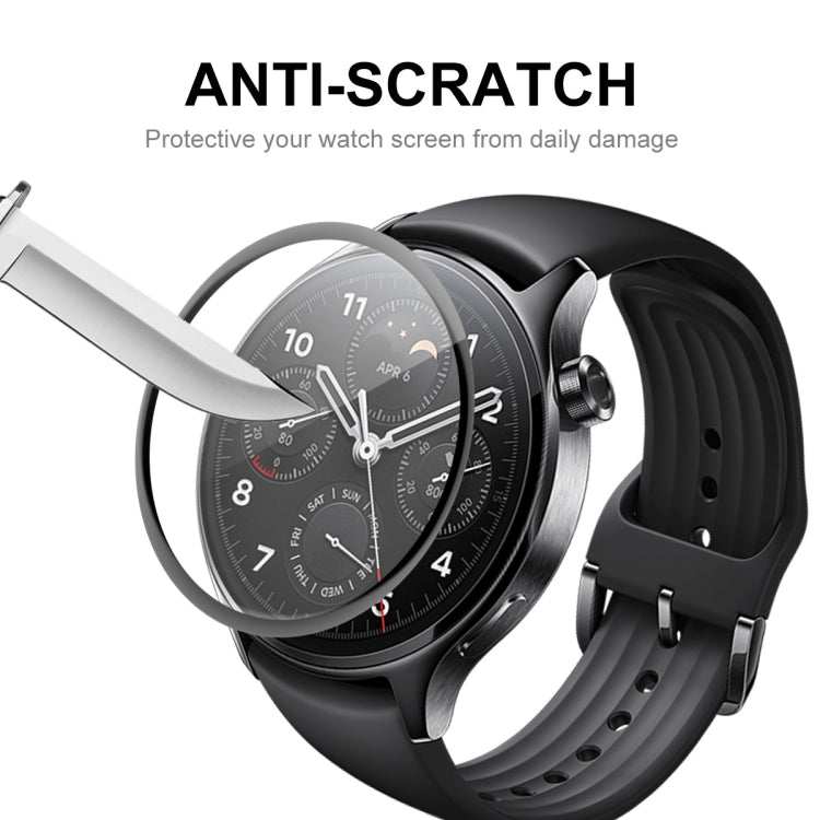 2 PCS For Xiaomi Watch S1 Pro ENKAY 3D Full Coverage Screen Protector Film - Screen Protector by ENKAY | Online Shopping UK | buy2fix