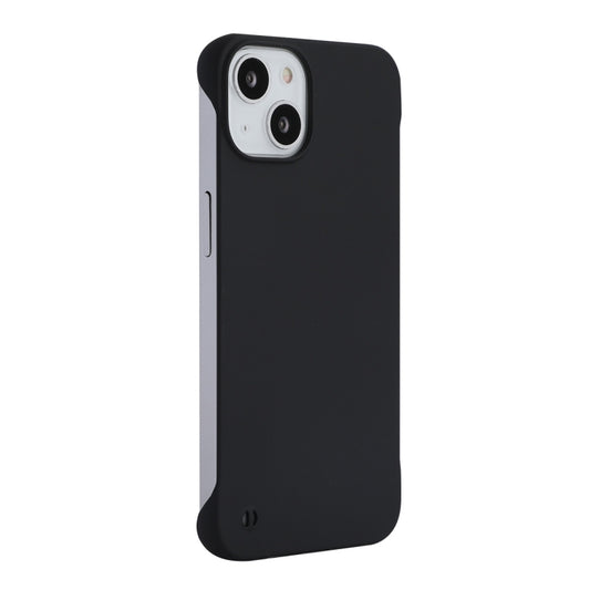 For iPhone 14 ENKAY Matte Frameless PC Phone Case(Black) - iPhone 14 Cases by ENKAY | Online Shopping UK | buy2fix