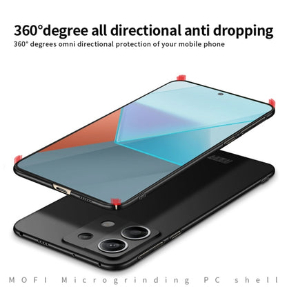 For Xiaomi Redmi Note 13 Pro 5G MOFI Micro-Frosted PC Ultra-thin Hard Phone Case(Red) - Xiaomi Cases by MOFI | Online Shopping UK | buy2fix