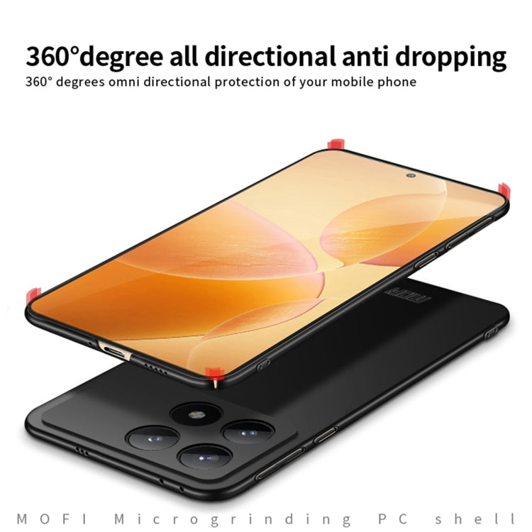 For Xiaomi Redmi K70 / K70 Pro MOFI Micro-Frosted PC Ultra-thin Hard Phone Case(Red) - K70 Pro Cases by MOFI | Online Shopping UK | buy2fix