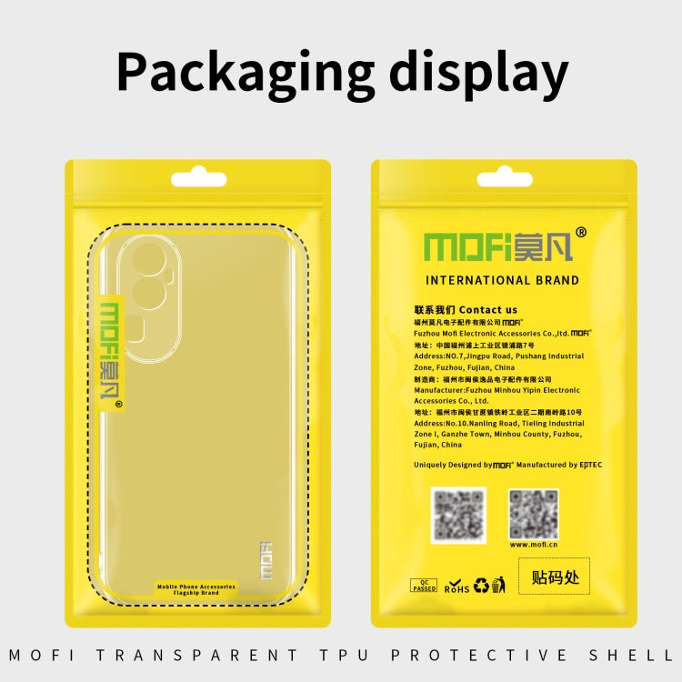 For OPPO A38 MOFI Ming Series Transparent Ultra-thin TPU Phone Case(Transparent) - A38 Cases by MOFI | Online Shopping UK | buy2fix