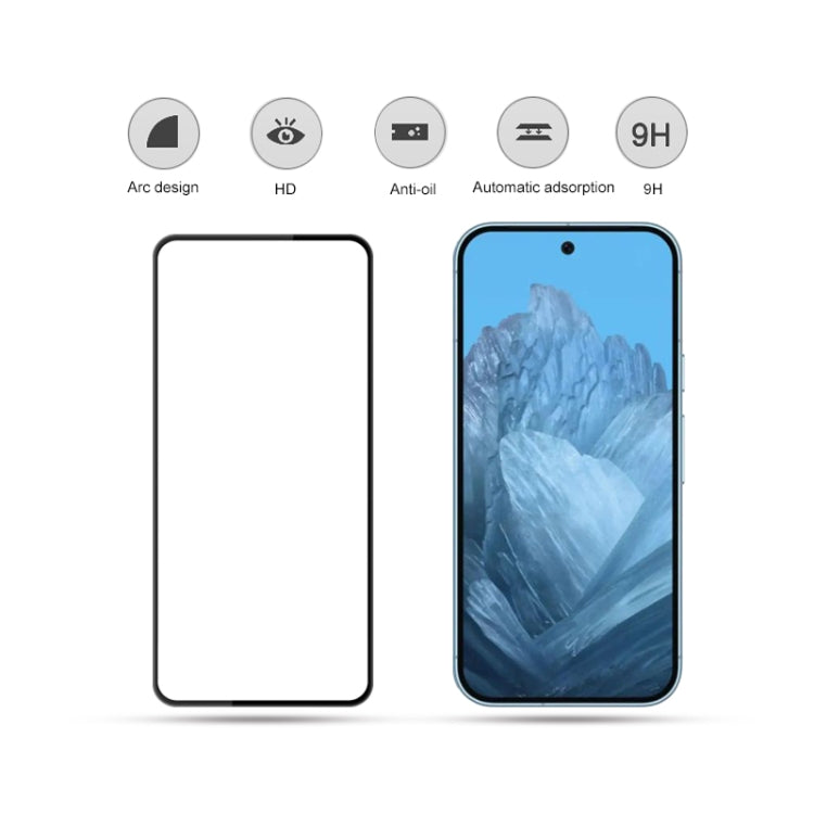 For Google Pixel 9 Pro mocolo 2.5D Full Glue Full Cover Tempered Glass Film - Google Tempered Glass by mocolo | Online Shopping UK | buy2fix