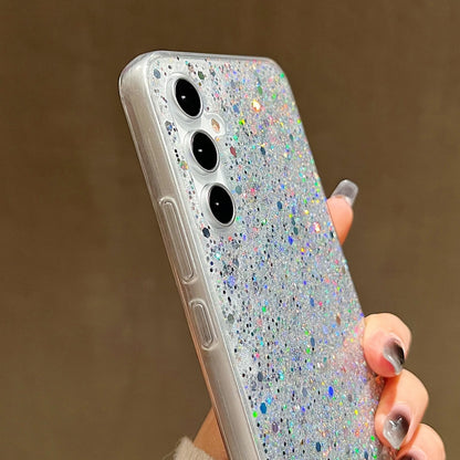 For Samsung Galaxy S25 Ultra 5G Glitter Sequins Epoxy TPU Phone Case(Purple) - Galaxy S25 Ultra 5G Cases by buy2fix | Online Shopping UK | buy2fix