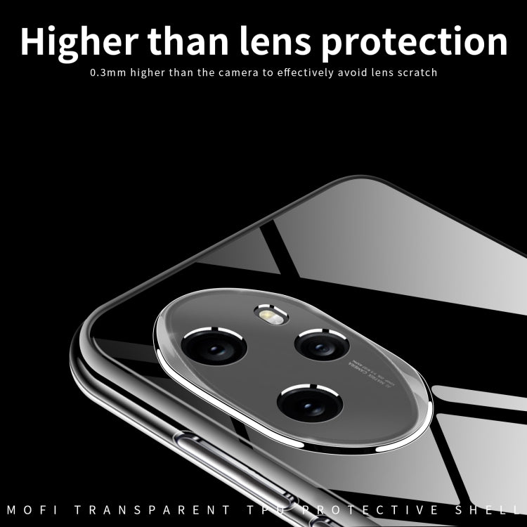 For Honor 100 Pro MOFI Ming Series Ultra-thin TPU Phone Case(Transparent) - Honor Cases by MOFI | Online Shopping UK | buy2fix