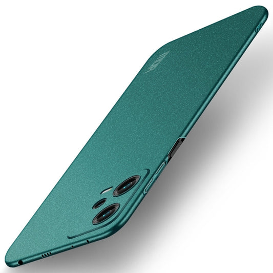 For Xiaomi Redmi Note 12 Pro+ Global MOFI Fandun Series Frosted PC Ultra-thin All-inclusive Phone Case(Green) - Xiaomi Cases by MOFI | Online Shopping UK | buy2fix