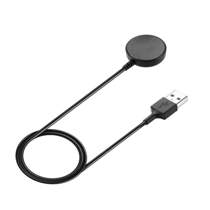 For Samsung Galaxy Watch 7 44mm USB Interface Magnetic Watch Charger(Black) - Charger by buy2fix | Online Shopping UK | buy2fix