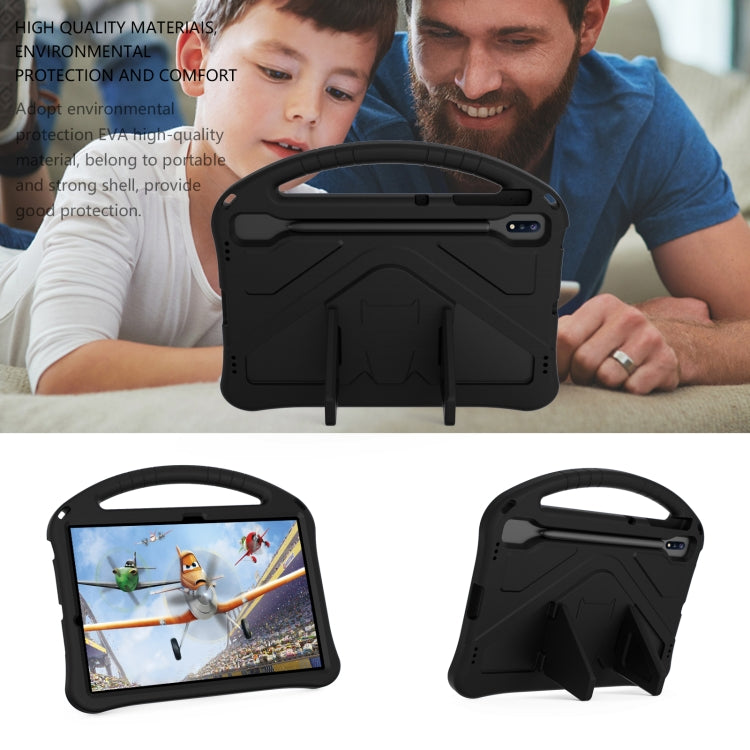 For Samsung Galaxy Tab S10+ 12.4 EVA Shockproof Tablet Case with Holder(Black) - Tab S10+ Cases by buy2fix | Online Shopping UK | buy2fix