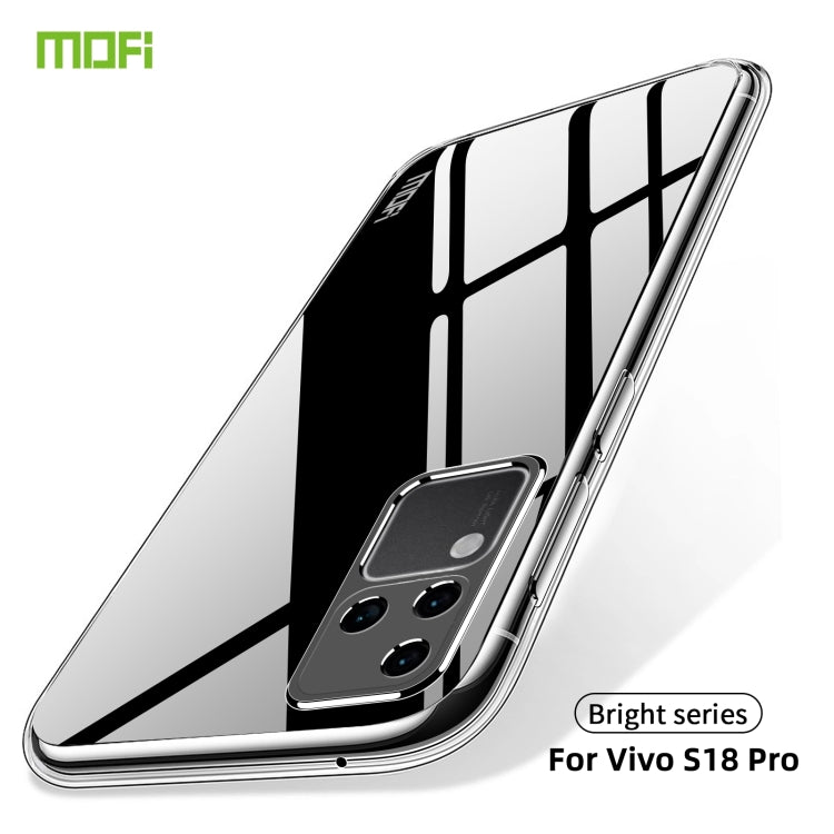 For vivo  S18 Pro MOFI Ming Series Ultra-thin TPU Phone Case(Transparent) - vivo Cases by MOFI | Online Shopping UK | buy2fix