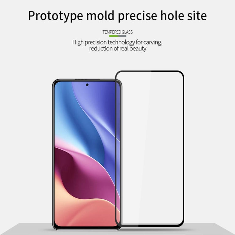 For Xiaomi Redmi Note 13 / 13 Pro 5G MOFI 9H 2.5D Full Screen Tempered Glass Film(Black) - Note 13 Tempered Glass by MOFI | Online Shopping UK | buy2fix