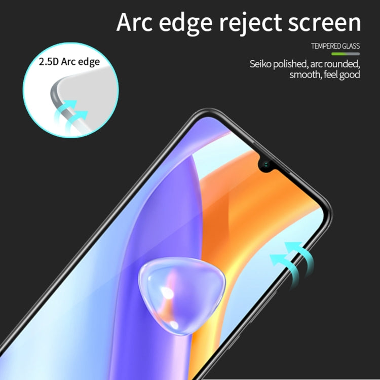 For Xiaomi Redmi 13C PINWUYO 9H 2.5D Full Screen Tempered Glass Film(Black) -  by PINWUYO | Online Shopping UK | buy2fix