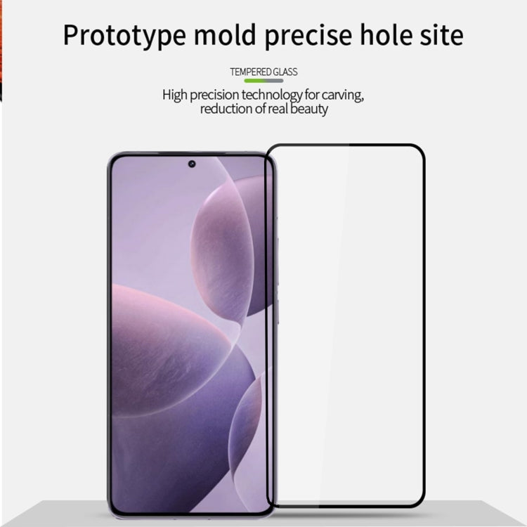 For Xiaomi Redmi K70 / K70 Pro PINWUYO 9H 2.5D Full Screen Tempered Glass Film(Black) -  by PINWUYO | Online Shopping UK | buy2fix