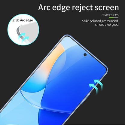 For Xiaomi Poco M6 Pro 4G PINWUYO 9H 2.5D Full Screen Tempered Glass Film(Black) -  by PINWUYO | Online Shopping UK | buy2fix