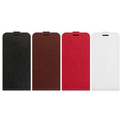 For Motorola Moto G Play 2024 R64 Texture Single Vertical Flip Leather Phone Case(Red) - Motorola Cases by buy2fix | Online Shopping UK | buy2fix