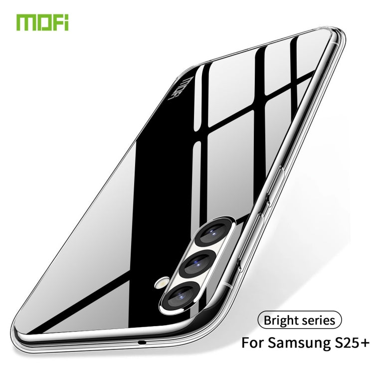 For Samsung Galaxy S25+ 5G MOFI Ming Series Ultra-thin TPU Phone Case(Transparent) - Galaxy S25+ 5G Cases by MOFI | Online Shopping UK | buy2fix